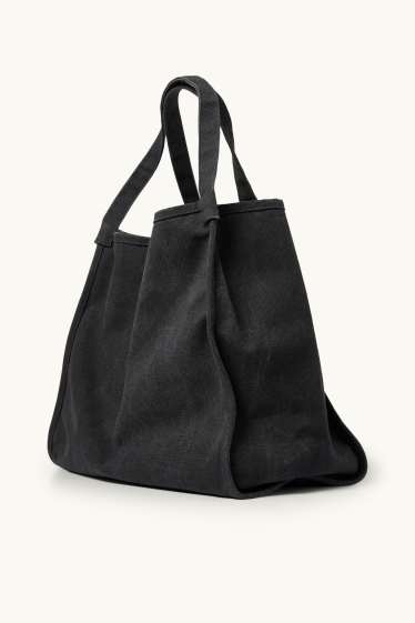Women - Large shopper - black