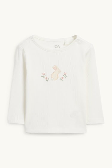 Baby Girls - Bunny rabbit - baby outfit - 3 piece - green