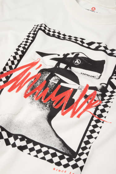 Children Boys - Short sleeve T-shirt - cremewhite