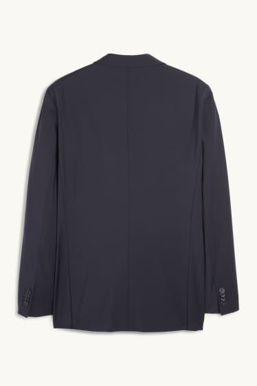 Herren - Baukasten-Sakko - Regular Fit - Flex - Schurwoll-Mix - dunkelblau