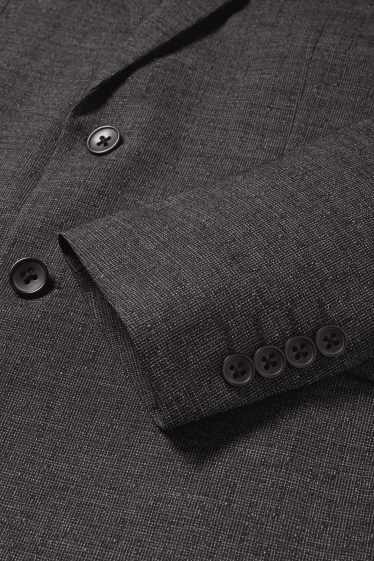 Herren - Baukasten-Sakko - Slim Fit - Flex - LYCRA® - dunkelgrau