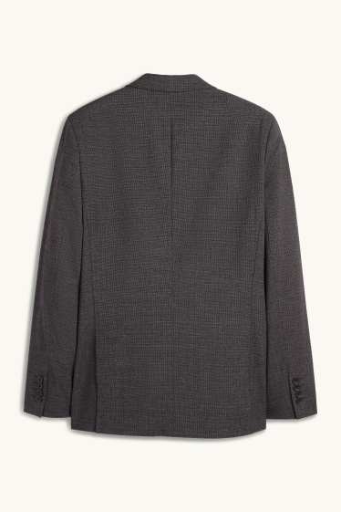 Herren - Baukasten-Sakko - Slim Fit - Flex - LYCRA® - dunkelgrau