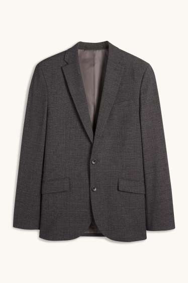 Herren - Baukasten-Sakko - Slim Fit - Flex - LYCRA® - dunkelgrau