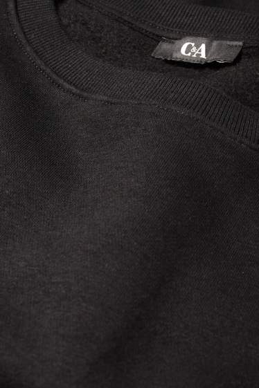 Femei - Rochie din molton - negru