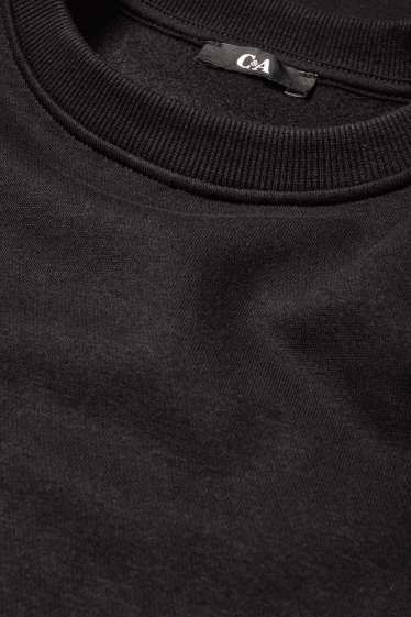 Femei - Rochie din molton - negru