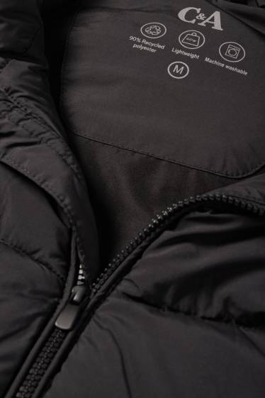 Herren - Steppweste - schwarz