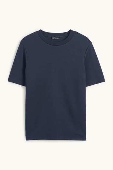 Nen - Samarreta de màniga curta - texturada - blau fosc