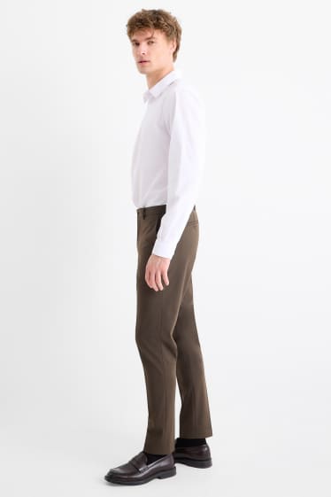 Herren - Baukasten-Hose - Slim Fit - Flex - dunkelbraun
