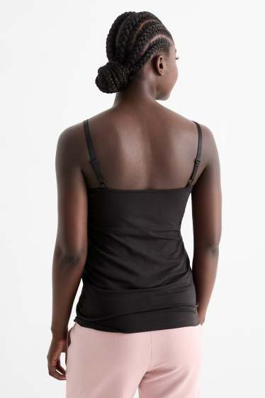 Women - Multipack of 2 - nursing top - black