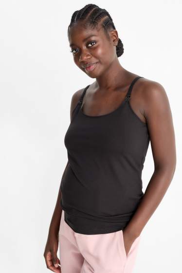 Women - Multipack of 2 - nursing top - black