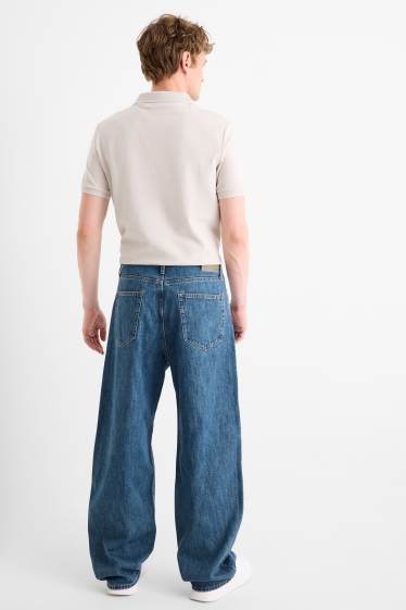 Men - Baggy jeans - blue denim