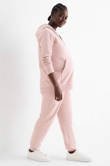 Femmes - Pantalon de jogging de grossesse - rose