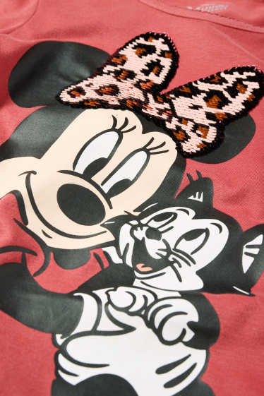 Nena - Minnie Mouse - samarreta de màniga llarga - vermell