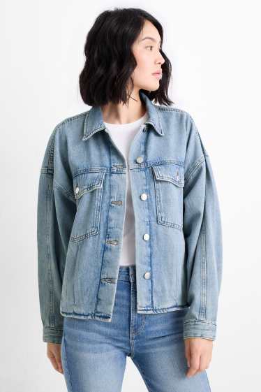Femmes - Veste en jean - jean bleu clair