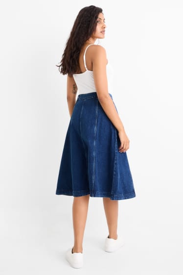 Damen - Jeansrock - jeansblau