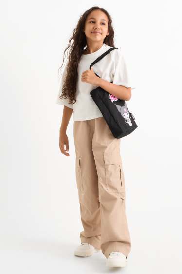 Kinder Mädchen - Cargohose - beige