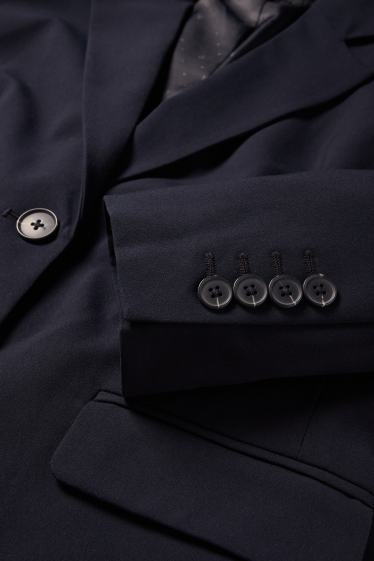 Dames - Business-blazer - regular fit - donkerblauw