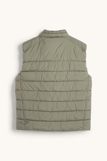 Herren - Steppweste - grün