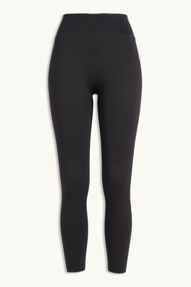 Femmes - Legging de sport - sans coutures - noir