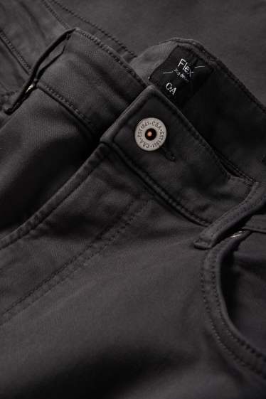 Hommes - Slim jean - Flex jog denim - LYCRA® - gris foncé