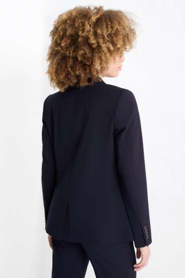 Dames - Business-blazer - regular fit - donkerblauw