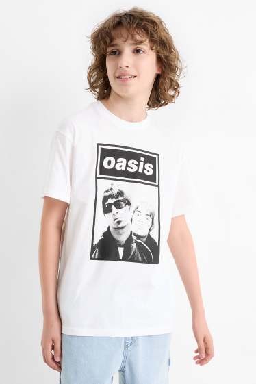 Enfants garçons - Oasis - T-shirt - blanc