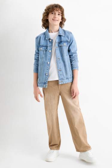 Enfants garçons - Baggy jean - marron clair