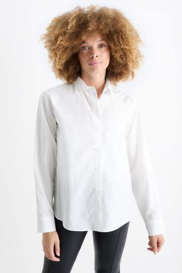 Women - Blouse - white