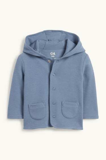 Baby Boys - Concrete mixer - baby outfit - 3 piece - blue