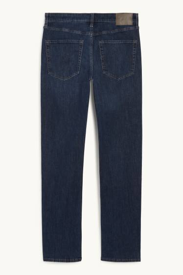 Hommes - Straight jean - LYCRA® - jean bleu foncé
