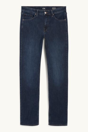 Hommes - Straight jean - LYCRA® - jean bleu foncé