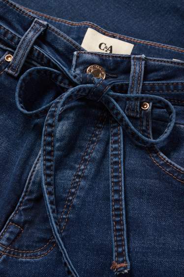 Femmes - Wide leg jean - high waist - LYCRA® - jean bleu