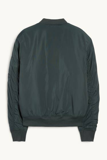 Hommes - Blouson aviateur - vert foncé