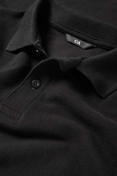 Pánské - Polokošile - regular fit - černá