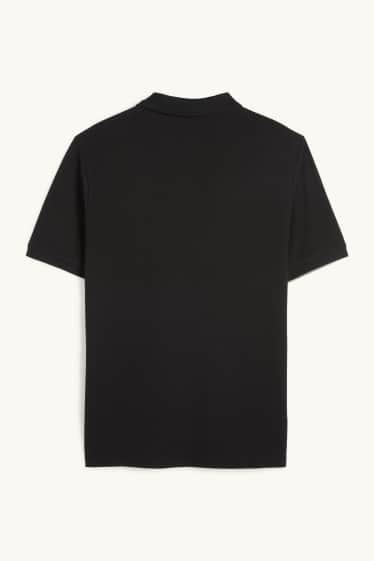 Pánské - Polokošile - regular fit - černá