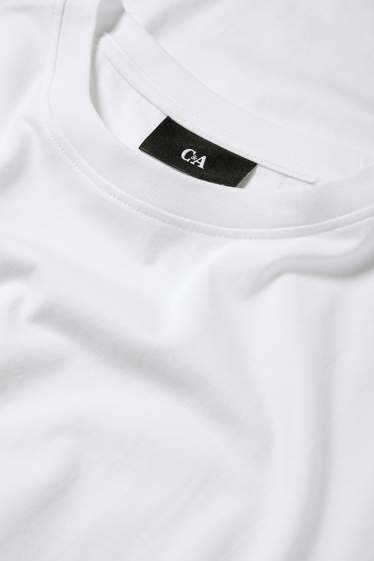 Herren - T-Shirt - Regular Fit - weiss