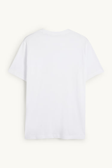 Herren - T-Shirt - Regular Fit - weiss