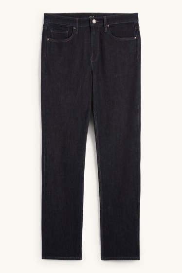 Herren - Straight Jeans - LYCRA® - dunkeljeansblau