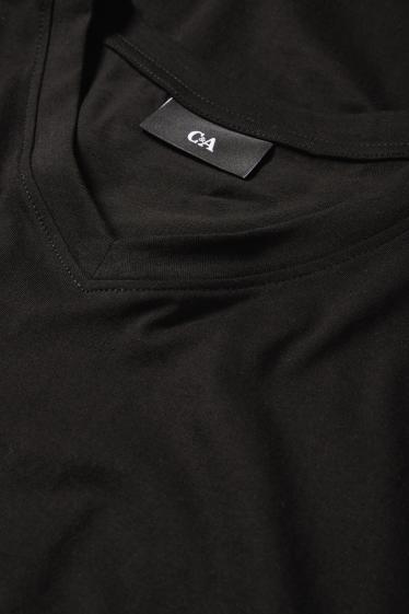 Bărbați - Tricou - regular fit - negru