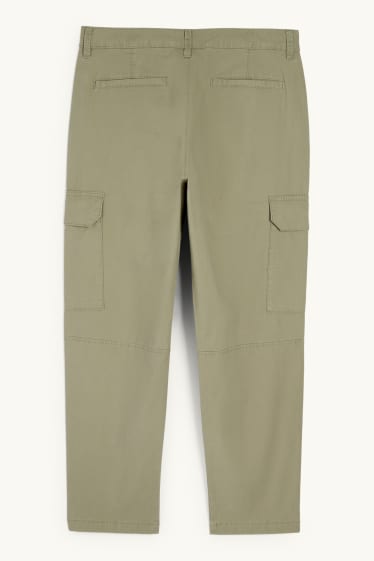 Home - Pantalons cargo - texturats - verd