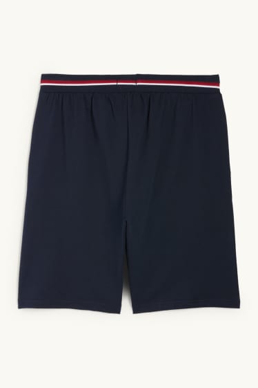 Heren - Pyjamabroek - donkerblauw