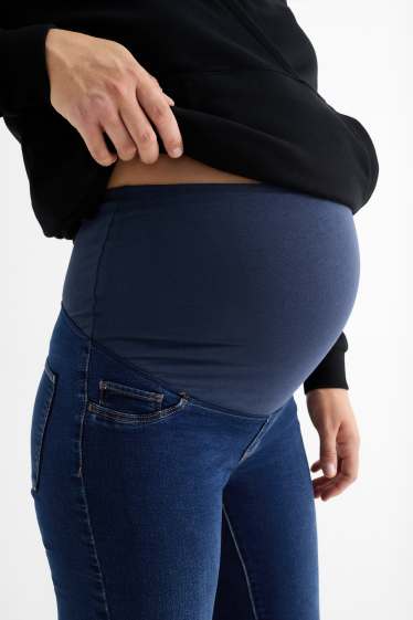 Dames - Zwangerschapsjeans - skinny jeans - jeansdonkerblauw
