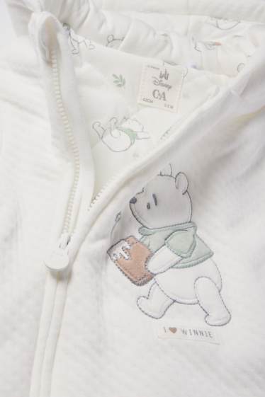 Unisex - Winnie Puuh - Baby-Overall - strukturiert - weiss