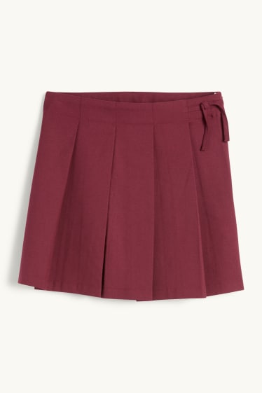 Copii - Fete - Fustă - bordo