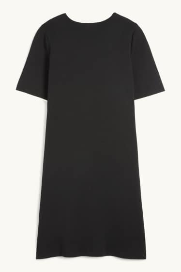 Mujer - Vestido de punto - negro