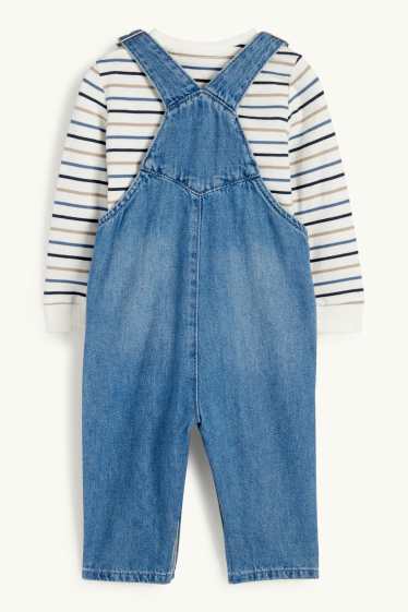 Miminka - chlapci - Outfit pro miminka - 2dílný - modrá