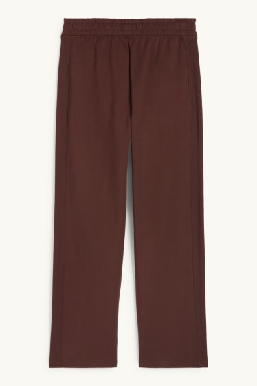 Dames - Joggingbroek - donkerbruin