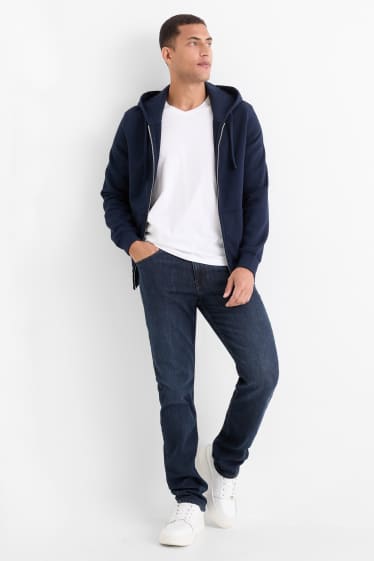 Hommes - Straight jean - LYCRA® - jean bleu foncé