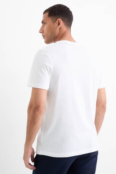 Home - Paquet de 5 - samarreta de mànigues curtes - regular fit - blanc