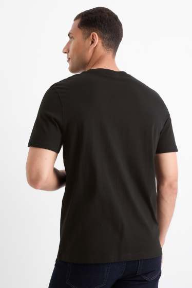 Hommes - T-shirt - regular fit - noir